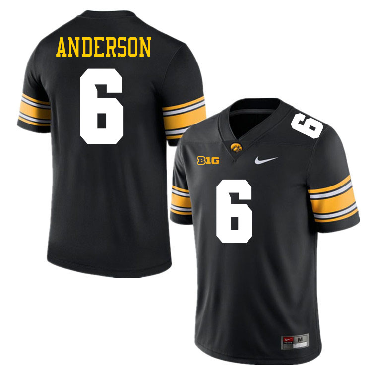 Seth Anderson Iowa Jersey,University Of Iowa Hawkeyes Fotoball Uniforms,Jersey,Gears-Black